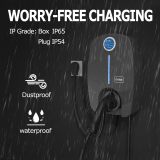 EP Home Smart Electric Vehicle Charger, 40 Amp Level 2 EV Charger, NEMA14-50 Wall Indoor/Outdoor Electric Car Charging Station, 240V, 25 Ft Cable