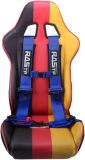 RASTP 4 Point Safety Harness with 3 Inch Padding (Black)
