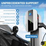 Level 2 EV Charger 40 Amp, EV Chargers for Home 240V, Electric Car Charger 9.6kW, Outdoor/Indoor Electric Vehicle Fast Charging Stations, EVSE with NEMA 14-50 Plug, 25ft Cable, J1772