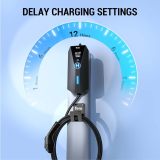 Tera Electric Vehicle Charger Portable: Level 2 & 1 J1772 16A 8A 110V 240V ETL NEMA 14-50 Plug Indoor & Outdoor EV Charging Station with NEMA 5-15 Adapter Cord 23FT Cable P02