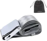 OGIFCHEN Adjustable 7-39  Airplane Seat Belt Extender - Universal Seat Belt Extender for Airplanes - FITS All Airlines in US Except Southwest （Gray）