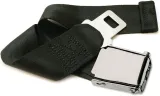Adjustable Airplane Seat Belt Extender with Carry Case - Fits All of Airlines Except Southwest - E4 Safety Certified