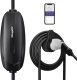 BougeRV Portable EV Charger Cable (16A, 25FT) EVSE Electric Vehicle Charging Station (NEMA6-20 with Adapter for NEMA5-15)