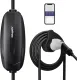 BougeRV Portable EV Charger Cable (16A, 25FT) EVSE Electric Vehicle Charging Station (NEMA6-20 with Adapter for NEMA5-15)