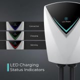 Lectron Electric Vehicle Charging Station 48 Amp - Powerful Level 2 EV Charger (240V) with NEMA 14-50 Plug/Hardwired - V-Box Pro Compatible with All J1772 EVs