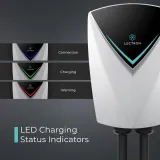 Lectron Electric Vehicle Charging Station 48 Amp - Powerful Level 2 EV Charger (240V) with NEMA 14-50 Plug/Hardwired - V-Box Pro Compatible with All J1772 EVs