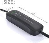 Level 1+2 Tesla Charger,110V to 240V, 16 Amp, NEMA 6-20 Plug and 5-15P Adapter, 21ft Extension Cord - Portable Home Electric Vehicle Charging Station,Compatible with All Tesla Models X/Y/3/S