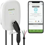 EMPORIA Level 2 EV Charger - NEMA 14-50 EVSE w/ J1772 Charger - 48 amp EV Charger Level 2, 240v WiFi Enabled Electric Vehicle Charging Station, 24ft Electric Car Charger Cable, White
