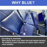 Airplane Seat Belt Extender - FITS SOUTHWEST AIRLINES NEW 737-800/737 MAX8 ONLY- SeatBelt Extension Adjustable 7-25  Length - E8 Safety Certified(Type E)