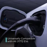 Lectron Electric Vehicle Charging Station 48 Amp - Powerful Level 2 EV Charger (240V) with NEMA 14-50 Plug/Hardwired - V-Box Pro Compatible with All J1772 EVs