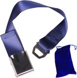 Airplane Seat Belt Extender - FITS SOUTHWEST AIRLINES NEW 737-800/737 MAX8 ONLY- SeatBelt Extension Adjustable 7-25  Length - E8 Safety Certified(Type E)