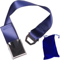 Airplane Seat Belt Extender - FITS SOUTHWEST AIRLINES NEW 737-800/737 MAX8 ONLY- SeatBelt Extension Adjustable 7-25  Length - E8 Safety Certified(Type E)