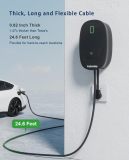 Level 2 EV Charger - 240 Volt up to 40 Amp Electric Vehicle Charging Station with NEMA 14-50 Plug and 24.6 Ft Cable, Black