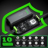 QPQ Level 2 EV Charger 32A 240V, Portable Electric Vehicle Charging Stations with Adjustable Current/Timing Delay, J1772 EV Car Charger Level 2 Charger with 21 FT Cable, NEMA 14-50 Plug