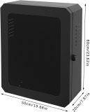 Outdoor Ev Charger Enclosure,Electric Vehicle Charging Stations for Tesla Wall Charger Gen 3,Indoor/Outdoor Waterproof Dustproof Charger Case for Tesla Charger Lock Box