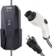 VEVOR Level 1+2 EV Charger, 16 Amp 110-240V, Portable Electric Vehicle Charger with 25 ft Charging Cable NEMA 6-20 Plug NEMA 5-15 Adapter, Plug-in Home EV Charging Station for SAE J1772 Electric Cars