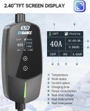 Level 2 EV Charger for Home - 40Amp EV Charger Level 2 NEMA 14-50 EV Charger with 25ft Cable EV Charger Adjustable Current/Delay Charger Electric Vehicle Charging Stations