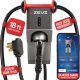 Zeus Level 2 EV Charger - Electric Vehicle Charging Equipment Compatible w/All EV Models - Fast J1772 EVSE Level 2 Charger 40 Amp - NEMA 14-50 240V EV Home Charger - IP65 Water & Dust Resistant
