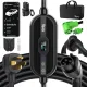 Tera Electric Vehicle Charger for Tesla: Level 1 & 2 J1772 32A 8A 110V 240V ETL Energy Star Wall Connector Dual Use EV Portable NEMA 14-50 & 5-15 Wi-Fi Enabled 25FT Cable with Holder P01