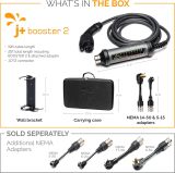 Portable Level 2 EV Charger (240V, 40A) J1772 Charge, Portable Electric Car Charger NEMA 14-50 & 5-15, ETL Certified, IP67, 21ft Cable, Electric Vehicle Charging Station