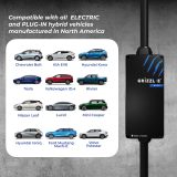 Grizzl-E Mini Connect Level 2 Portable 240V / 40A Electric Vehicle (EV) Charger Metal Case Indoor/Outdoor Electric Car Fast Charging Station, NEMA 14-50, NEMA 5-15P, NEMA TT-30P, NEMA 14-30P