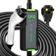 QPQ Level 2 EV Charger 32A 240V, Portable Electric Vehicle Charging Stations with Adjustable Current/Timing Delay, J1772 EV Car Charger Level 2 Charger with 21 FT Cable, NEMA 14-50 Plug