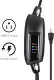 Lectron Electric Vehicle Charger 16 Amp - Level 1 EV Charger (110V) with 21ft Extension Cord & Nema 5-15 Plug Compatible with All J1772 EVs