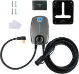 EP Home Smart Electric Vehicle Charger, 40 Amp Level 2 EV Charger, NEMA14-50 Wall Indoor/Outdoor Electric Car Charging Station, 240V, 25 Ft Cable