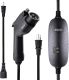 Asani Level 1 & 2 EV Charger - 110-240V at 16 Amps - Portable Electric Vehicle EV Charger with NEMA 6-20 with NEMA 5-15 Adapter Plug for J1772 Electric Cars