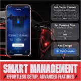 Zeus Level 2 EV Charger - Electric Vehicle Charging Equipment Compatible w/All EV Models - Fast J1772 EVSE Level 2 Charger 40 Amp - NEMA 14-50 240V EV Home Charger - IP65 Water & Dust Resistant