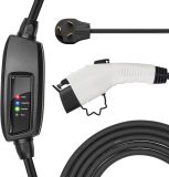 BougeRV Portable EV Charger Cable (16A, 25FT) EVSE Electric Vehicle Charging Station with NEMA10-30