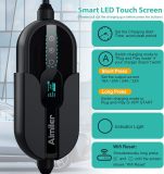 32A Electric Vehicle Charger, Level 2 EV Charger, Portable EVSE Charging Station for J1772 North America Cars, 220V-240V NEMA 14-50 Plug w/Delay Timer, 25ft Premium Cable ETL Certified
