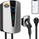 Level 2 EV Charger 40 Amp - RFID Card, 25ft Cable, Outdoor/Indoor, NEMA 14-50 EV Charger Level 2, WiFi Enabled Electric Car Charger, Electric Vehicle Charging Stations