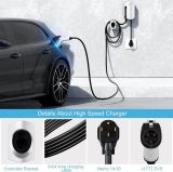 QPQ Level 2 EV Charger 48Amp 240V 25FT Cable EV Chargers for Home Level 2,Electric Car Charger Indoor/Outdoor Wall Electric Vehicle Charging Stations with NEMA 14-50 Plug for J1772 EVs