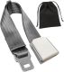 Airplane Seat Belt Extender, 7-31  Airline Seatbelt Extender Adjustable - FITS ALL Airlines in US Except Southwest-Free Carrying Case (Silver)
