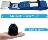 Airplane Seat Belt Extender, 7-31  Airline Seatbelt Extender Adjustable - FITS All Airlines in US Except Southwest-Free Carrying Case (Blue)