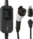 Skysword Ⅱ Level 1-2 EV Charger, 100-240V 16A 25FT Portable EVSE, NEMA 6-20 Plug with NEMA 5-15 Adapter Electric Vehicle Charging Station