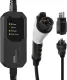 Skysword Ⅱ Level 1-2 EV Charger, 100-240V 16A 25FT Portable EVSE, NEMA 6-20 Plug with NEMA 5-15 Adapter Electric Vehicle Charging Station