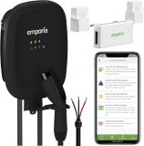 EMPORIA Level 2 EV Charger with PowerSmart Load Manager - Avoid Costly Panel Upgrades - Preconfigured for Hardwired Install with Whip, 240v Electric Car Charger w/ J1772 Charger, UL/Energy Star