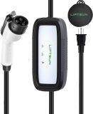 Portable EV Charger Level 1, 15Amp 110V, Electric Vehicle Charger with 21Ft Cable,NEMA 5-15P for Plug-in Home EV Charging Station,Compatible with SAE J1772 EVs and Tesla(Adapter Required)