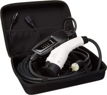 Duosida Level 1+2 EV Charger(120-240V,16A,25ft) Portable EVSE Home Electric Vehicle Charging Station Universal