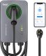 invt Level 2 EV Charger, 48 Amp EV Charger Level 2, Hardwired EVSE Level 2 Charger, WiFi Enabled, Indoor/Outdoor Electric Vehicle Charging Stations J1772 Charger, 240V Electric Car Charger 24' Cable