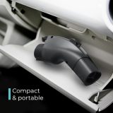 Lectron [Only for J1772 EVs Tesla to J1772 Charging Adapter, Max 48 Amp & 250V - Compatible with Tesla High Powered Connectors, Destination Chargers, and Mobile Connectors (Black)