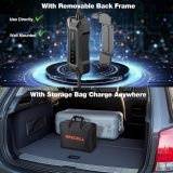 GRECELL Tesla Level 2 EV Charger, ETL Certified 32A 240V 7.68kW NACS for Tesla, Mobile Electric Vehicle Charging Station Portable Car Charger Current Adjustable with 25ft Cable and NEMA 14-50 Plug