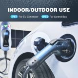 Level 2 EV Charger, 40 Amp, 240 Volt, 25ft Cable, Electric Vehicle Portable Charger Plug-in EV Charging Station with NEMA 14-50P, ETL Certificated