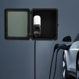 Outdoor Ev Charger Enclosure,Electric Vehicle Charging Stations for Tesla Wall Charger Gen 3,Indoor/Outdoor Waterproof Dustproof Charger Case for Tesla Charger Lock Box