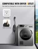 BougeRV Portable EV Charger Cable (16A, 25FT) EVSE Electric Vehicle Charging Station with NEMA10-30