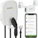 EMPORIA Level 2 EV Charger with PowerSmart Load Manager - Avoid Costly Panel Upgrades - Preconfigured for Hardwired Install with Whip, 240v Electric Car Charger w/ J1772 Charger, UL/Energy Star