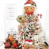 Gingerbread Christmas Tree Topper,Gingerbread Decor for Christmas Tree,Gingerbread Christmas Decorations