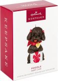 Hallmark Keepsake Christmas Ornament 2024, Puppy Love Poodle 2024, Gifts for Animal Lovers
